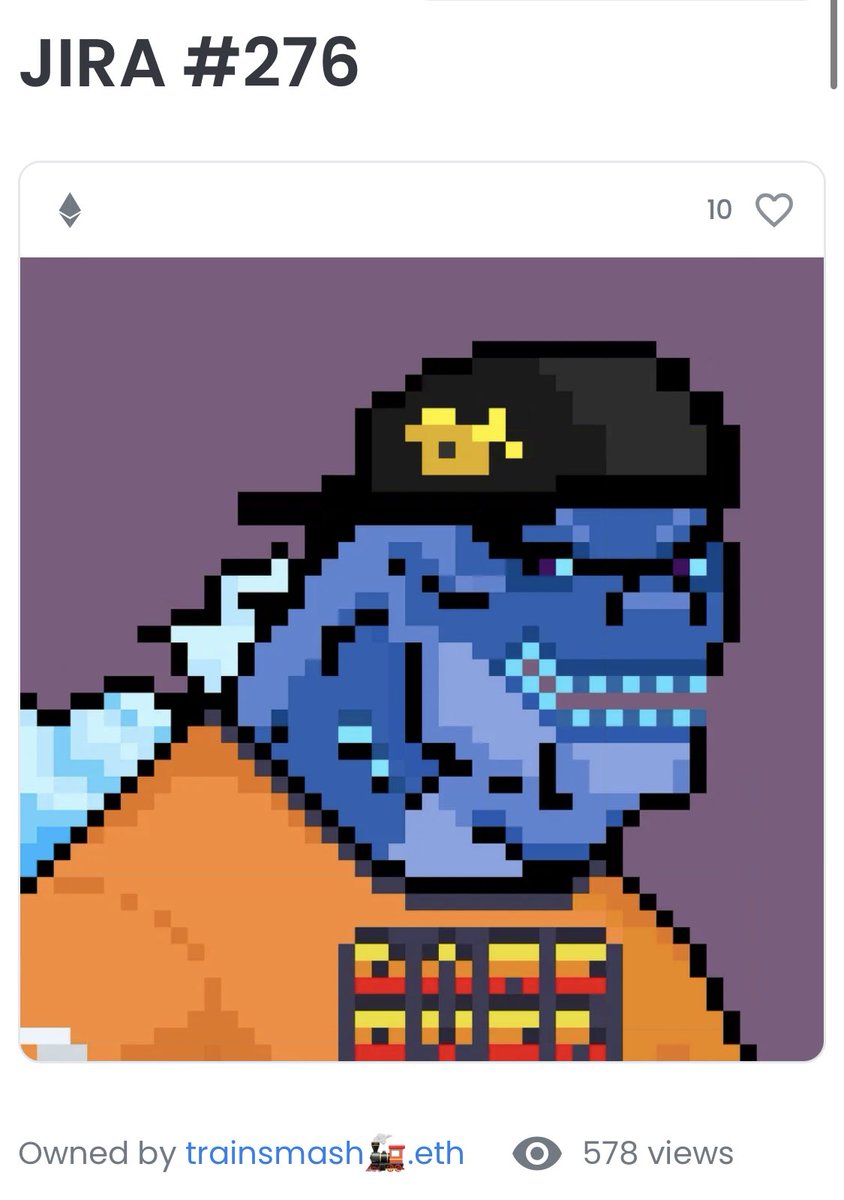 Welcome to Jira genesis <a href="/jarmen43/">Ben</a> 

A nouns holder whom I met few times irl in Melbourne coz of @87BoneZ 

Loads of crypto and NFT conversations and he’s finally in 😬