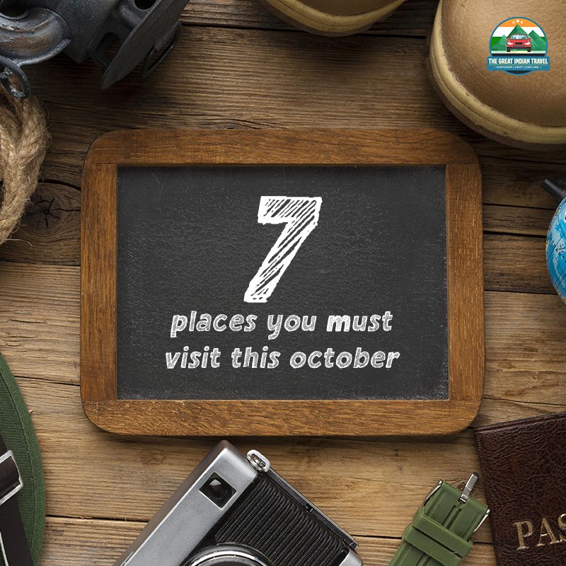 tgit2021's tweet photo. As the monsoon starts fading away, the hot and humid climate takes over in a bearable sense. We showcase you few places you must visit this October with your friends and families.
.
.
.
#TheGreatIndianTravel #October #MustVisit #Shillong #ValleyofFlowers #SpitiValley https://t.co/NCULZeWQCH