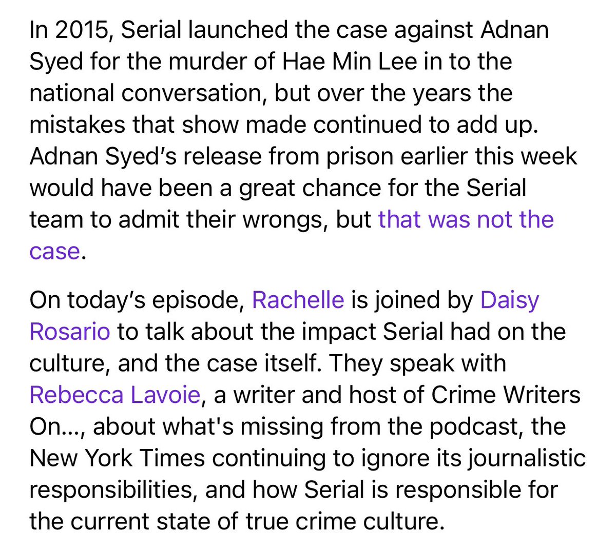 Rebecca Lavoie tweet media