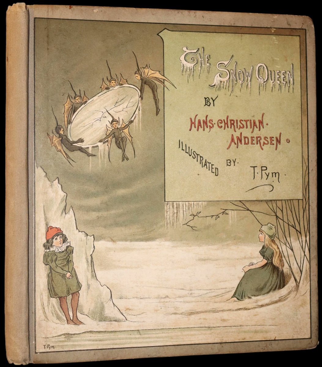 mflibra's tweet photo. 1883 Scarce Victorian Book - The Snow Queen by Hans Christian Andersen illustrated by T. Pym.
More info:
https://t.co/rwvkmmiHUl
#BookWithASoul #FirstEdition #Victorian #Andersen #TPym #ClaraCreed #illustrated #booklovers #bookworm #bookstore #booknerd #rarebooks #bibliophile https://t.co/DtSIM8V5rB