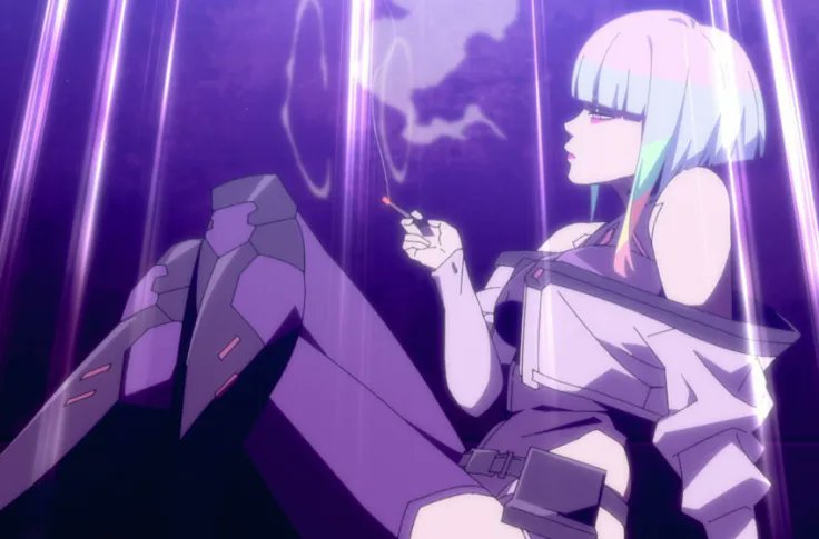 DemonSinge_'s tweet photo. Cyberpunk: Edgerunners - Rêve 🌃🌕 https://t.co/pNEKzQZ9Dk