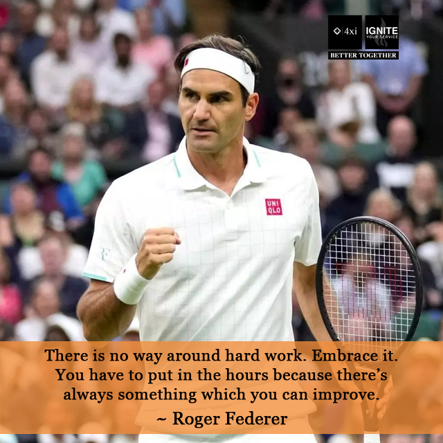 The_TonyJohnson's tweet photo. The difference between success and failure is most often practice and commitment. That goes for your leadership, service, execution, & follow up. Thanks Roger.
#Practice #HardWork #Determiniation #Grit #Success #quotes #Tennis #RogerFederer #Retire #BizTips #TonyTips #TonyTok https://t.co/Iky91xY2Ib