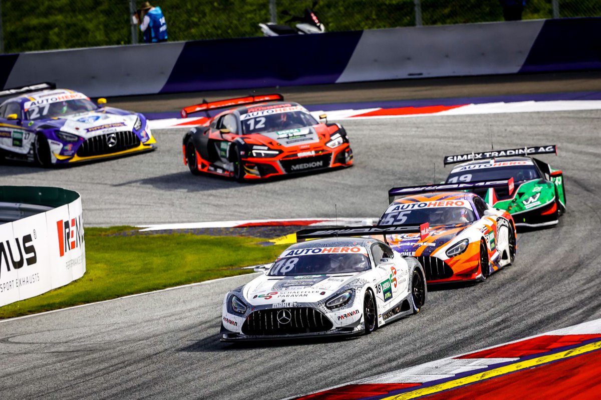 MMosport's tweet photo. #DTM #Race I at @redbullring is 🏁 ...
@maxibuhk will start from P21 with our @spt_spacedrive #AMGGT3 1️⃣8️⃣ and finished on P17.
Su at 10:00 CEST we'll try it again in Q II
Thank you very much for your support 🙏
#SpaceDrive #WeLoveDTM #Motorsport #GT3 #AMG #MercedesAMG #V8 https://t.co/yy7HJH43k8