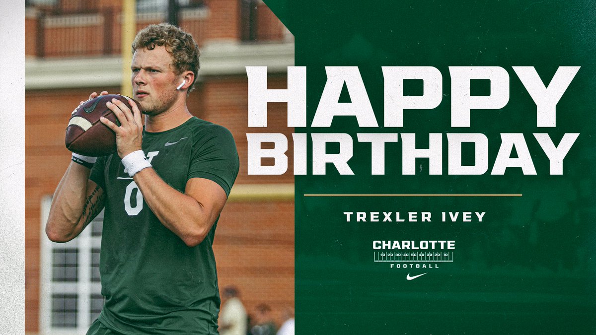 CharlotteFTBL's tweet photo. Happy birthday @trexlerivey_! 🎂🎈 https://t.co/Xd1dUVvuup