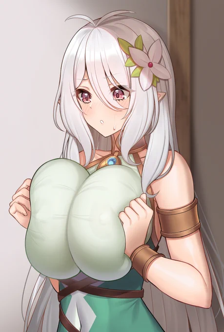 岸君のために何かの練習をする大人コッコロ 