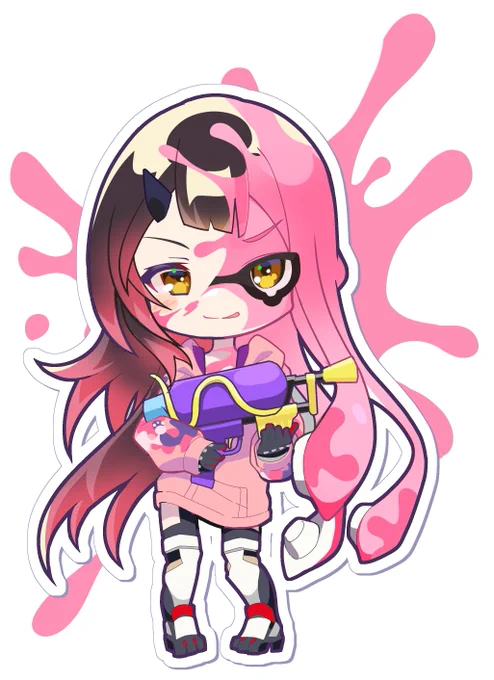 半イカガールロボ子さん～ #ロボ子Art 