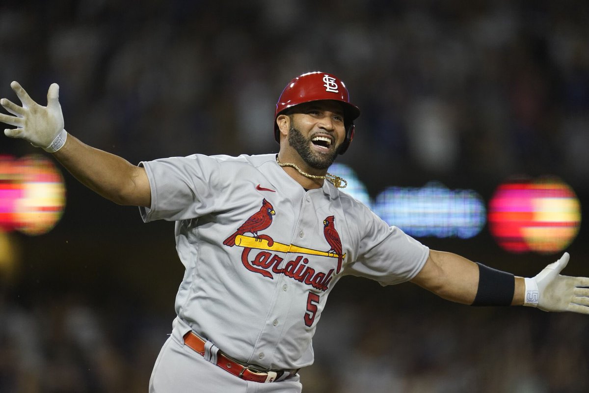 peoriachiefs's tweet photo. how it started            how it’s going 🥹

HUGE congratulations to The Machine himself for hitting home run number 7️⃣0️⃣0️⃣ last night‼️ https://t.co/aKOHRA2wet