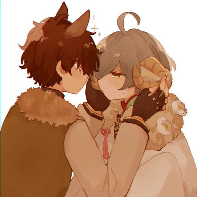 ツノ羨ましい 