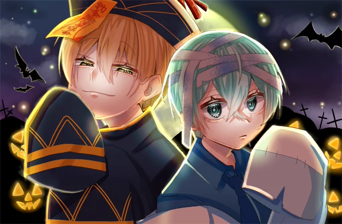 \ \  ハロウィン  / / #るぅとくん  #ころんくん  #るぅころ  #すとぷりギャラリー 