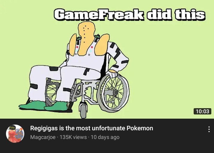 This image shouldn't be as funny as this is but its true, Game Freak really did this 