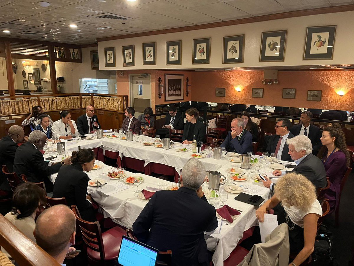 Esta semana en NY participé en actividades de 3 “high ambition coalition”:cambio climático, nature and people y plásticos. Esto porque las 3 crisis están interconectadas y deben  ser abordadas juntas/integralmente, para q al solucionar 1 no creemos problemas para la otra crisis🌱