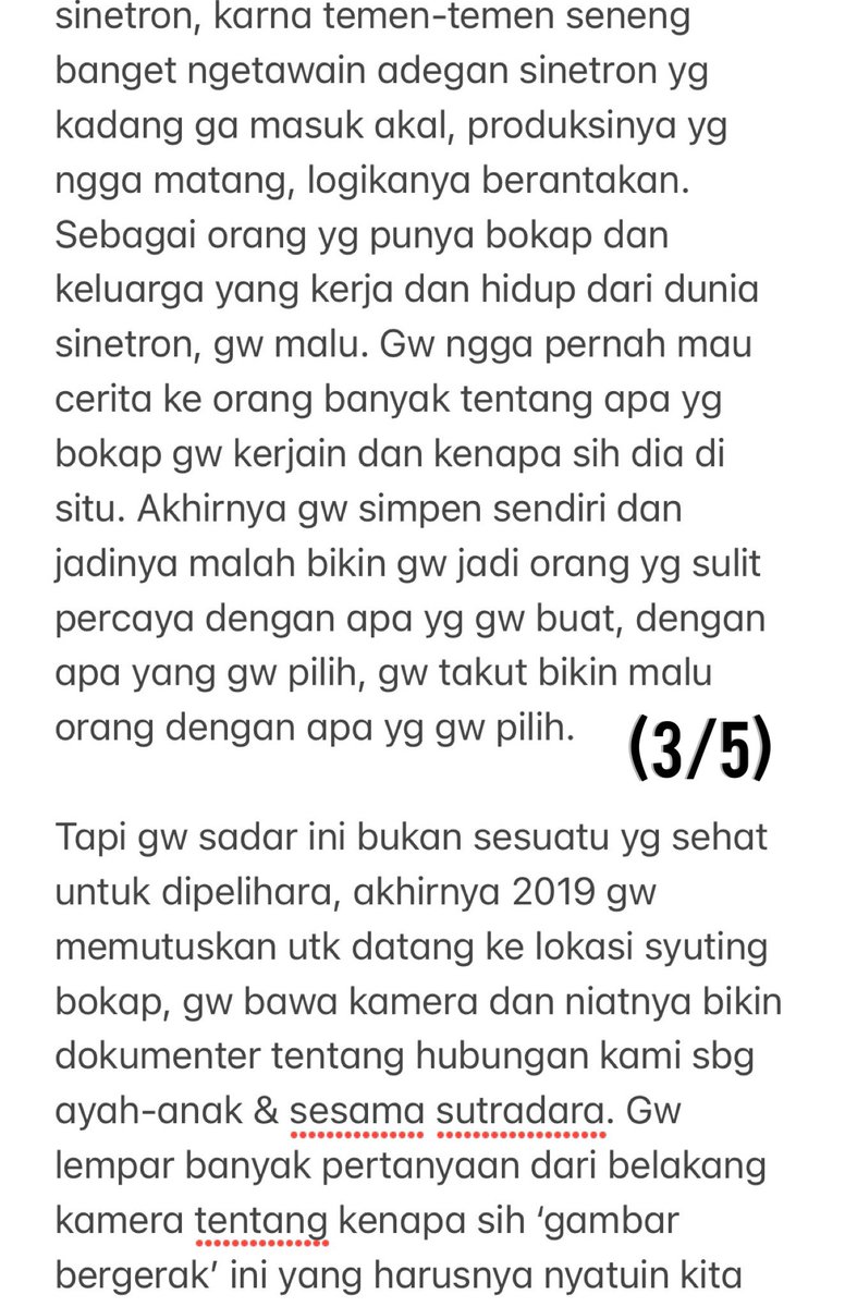 acotenri's tweet photo. Bokap gw mungkin ngga ngajarin gimana caranya jadi sutradara yang baik. Tapi dia betul-betul mengajarkan gw untuk jadi manusia yang lebih baik.

Besok atau jam 00:00 nanti #DramaRatuDrama akan mulai tayang. Mau sedikit cerita kenapa ini menjadi begitu personal &amp; penting buat gw. https://t.co/0Io9IL06M3