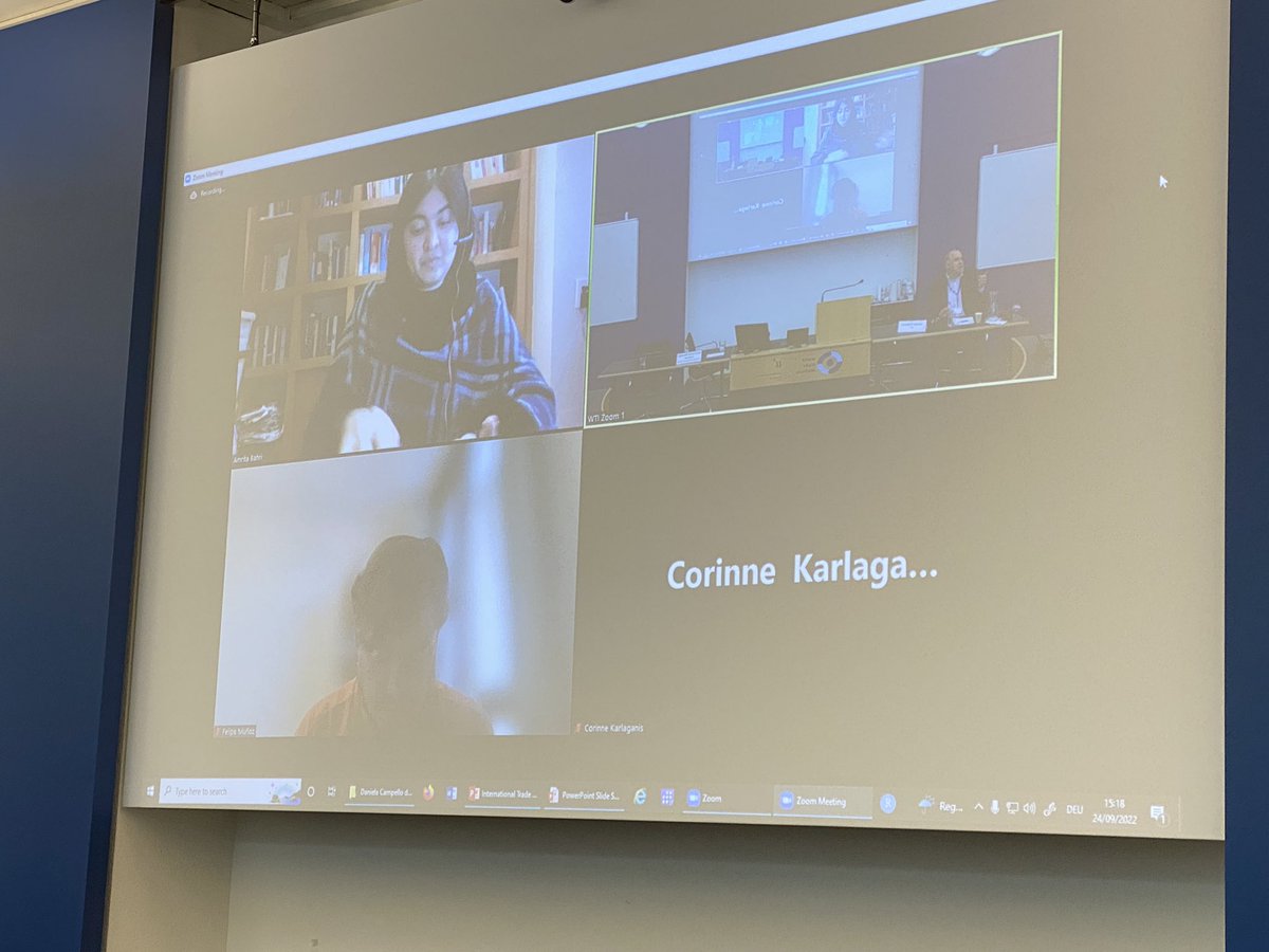 rpolancolazo's tweet photo. @bahri_amrita @ITAM_mx presenting “Making trade agreements work for woman: What has been done and what remains undone?” @WTIunibe @unibern @EUI_EU #WorldTradeForum https://t.co/Ot98T0giPr