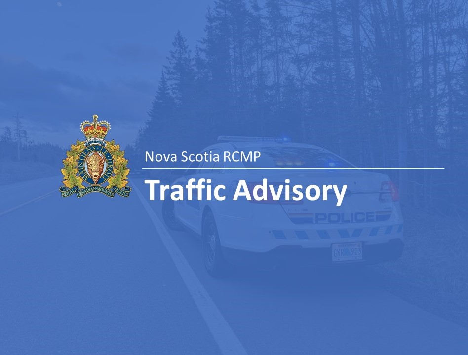 RCMPNS's tweet photo. The #NovaScotia RCMP is seeing an increase in vehicle traffic across the province. Our officers continue to respond to road washouts, downed power lines, downed trees and other debris on Nova Scotia roadways. It is not safe to be on the road. Please stay home. #NSStorm #Fiona https://t.co/vIn5WSPulK