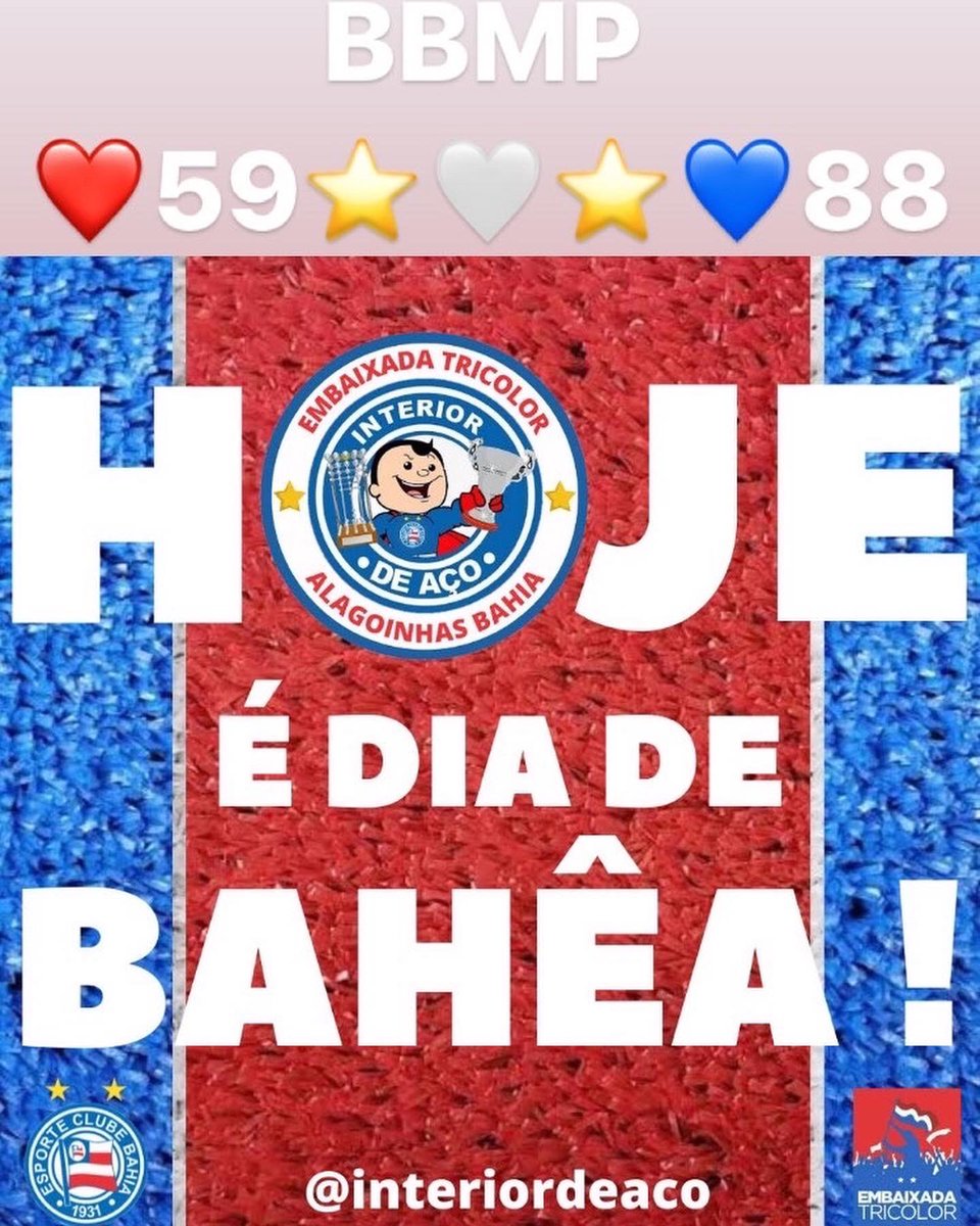 interiordeaco's tweet photo. @interiordeaco @ECBahia @EsquadraoECB https://t.co/MBB9Ko1wEL