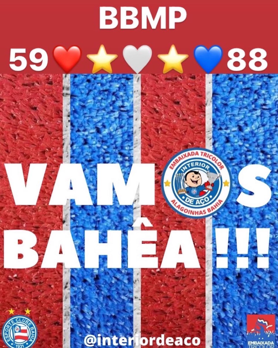 interiordeaco's tweet photo. @interiordeaco @ECBahia  @EsquadraoECB https://t.co/VuqwO1mAoE