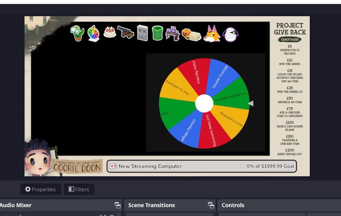 cooriedoon_'s tweet photo. Welp… todays stream is gonna be chaotic
#projectgiveback https://t.co/iO3uvl6vPV