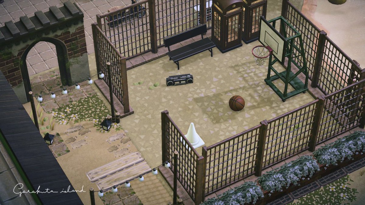 kae_08n's tweet photo. 町の中の小さな遊び場🌳

.
 #あつ森  #あつ森写真部 
 #animalcrossing
#AnimalCrossingNewHorizions https://t.co/u278hGfc8v