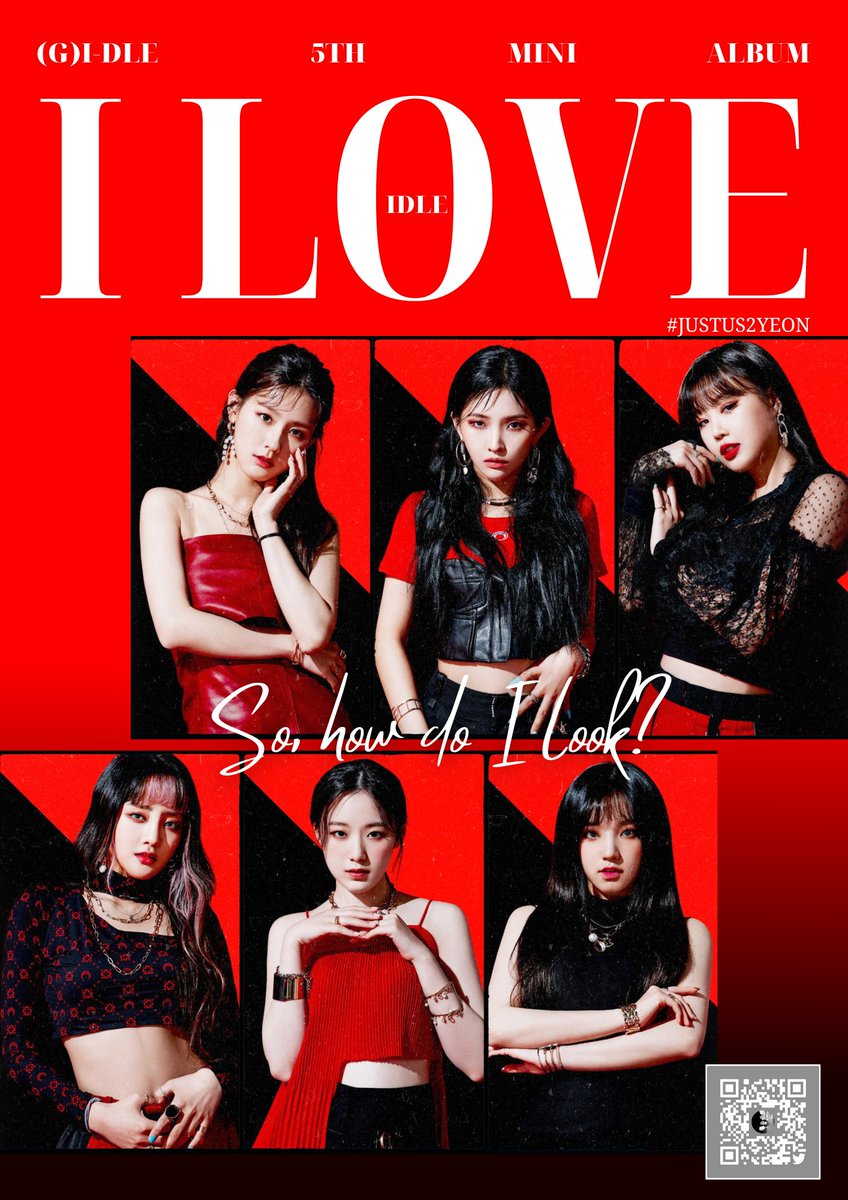 justus2yeon's tweet photo. The way I GASPED 😳

Was playing around with the #ILOVE posters and found that the RED colorway was exactly the same as this photoset 🥲

~ 🦁🐊
.
.
.
#GIDLEILOVE #GIDLEcomeback #ILOVEcomeback #justus2yeon #G_I_DLE #GIDLE #여자아이들 #2yeon #SOYEON #MIYEON #MINNIE #SHUHUA #SOOJIN https://t.co/CYq9nJMaSz