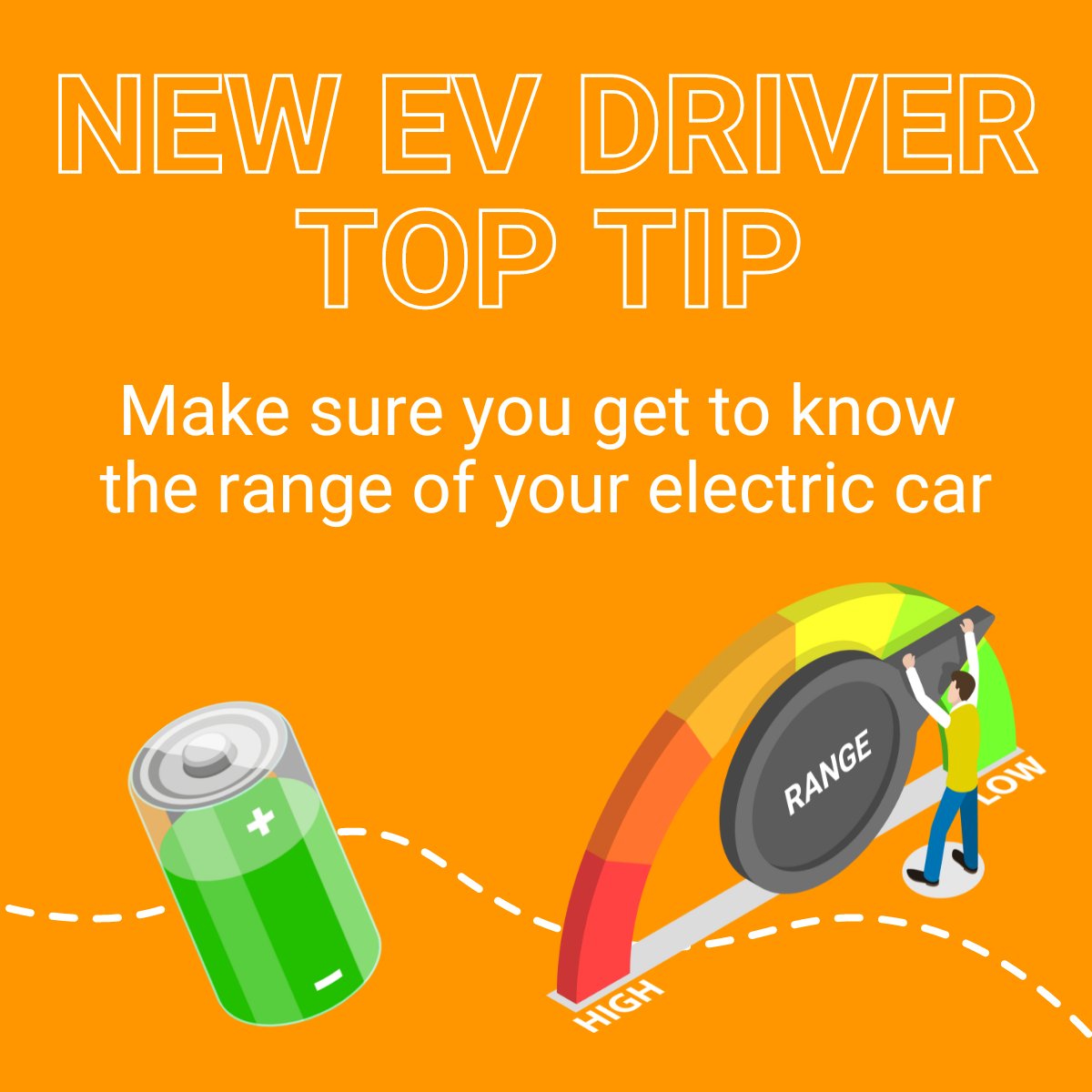 GeniePointEV's tweet photo. This is a crucial one to learn #NewEVDrivers ๐
Things that can reduce your range include carrying extra weight and having the incorrect tyre pressureโฆ
#NewEVDriver #EVRange https://t.co/2tF7v73lgt