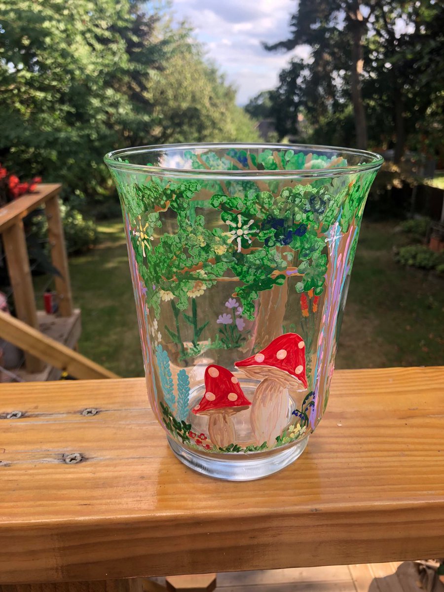 curd_l's tweet photo. #etsy shop: Hand Painted Woodland fairy hurricane lamp. #fairy #weddingdecor #woodland #hurricanelamp #unique #handpaintedglass https://t.co/w7zFB9jGBY https://t.co/plcs83NExo