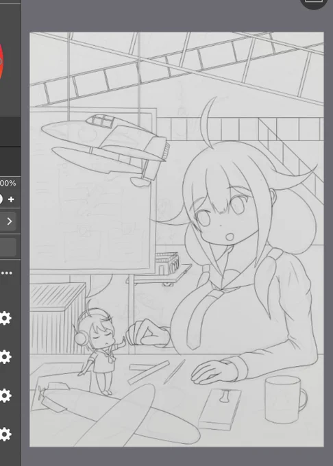 新幹線の中で描いてたら酔ってダメでした…(;ω;)
320キロは揺れる… 
