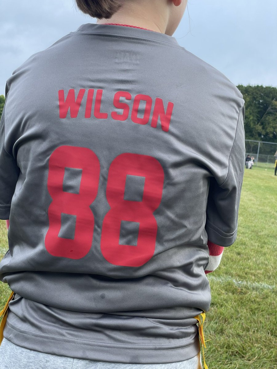 brewcitytim's tweet photo. First flag football game of the year. Carrying on the # 88 jersey tradition in honor of @Jbooty88. #JakeButt #flagfootball #footballgirl https://t.co/wWE9NB7hwR