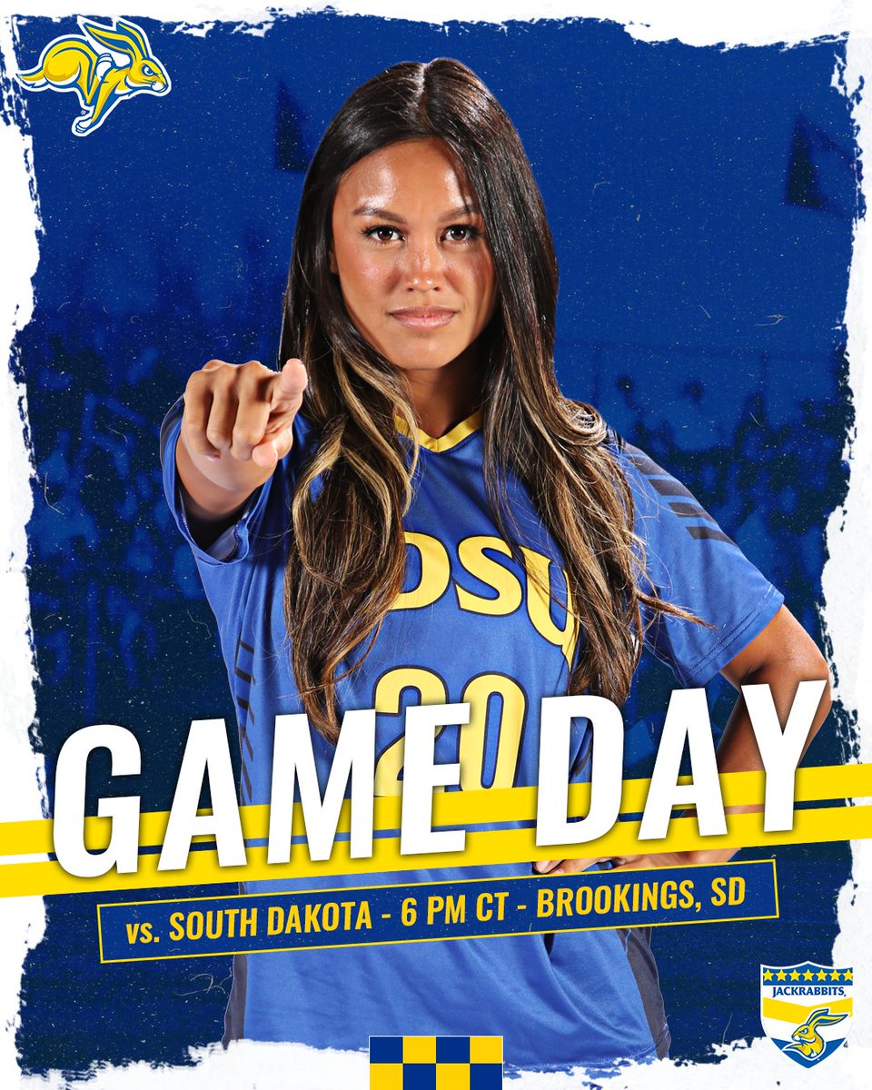 See YOU at Fishback tonight!!

🆚 South Dakota
📍 Fishback Soccer Park
⏰ 6 PM
🖥 GoJacks.com/Watch ($)
📶 GoJacksLive.com
📲 Jackrabbits App

#GoJacks 🐰
