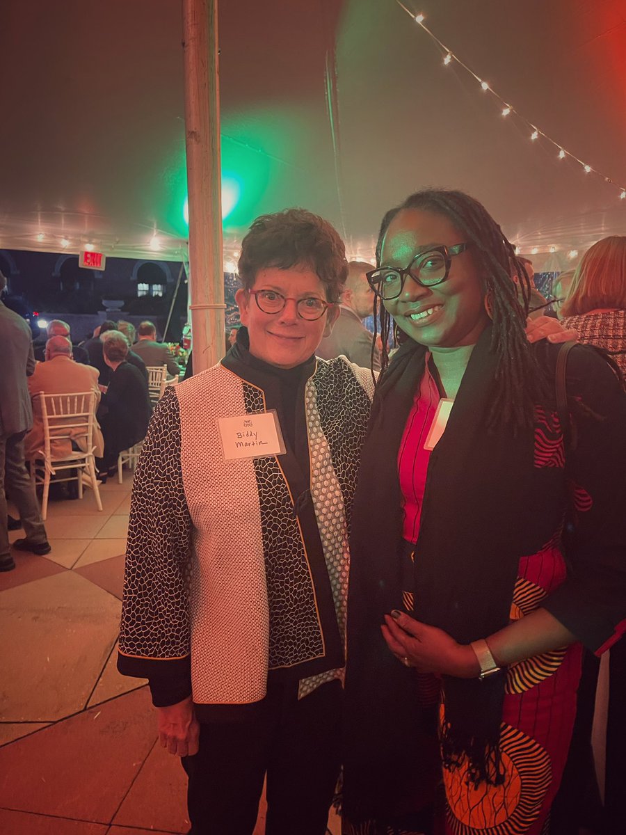 Scheeatow's tweet photo. I had a wonderful time celebrating the new President of @Marist and saying hello to the past President of @AmherstCollege. Thank you Biddy for all you did for Amherst. #RedFoxNation https://t.co/5LGtxhIzPv