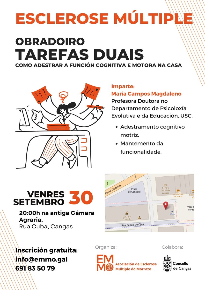 emmo_morrazo's tweet photo. Pautas para o adestramento cognitivo-motriz para o mantemento da funcionalidade.
Máis info: https://t.co/DJK0b2Vow5 https://t.co/m5g7NBVpbX