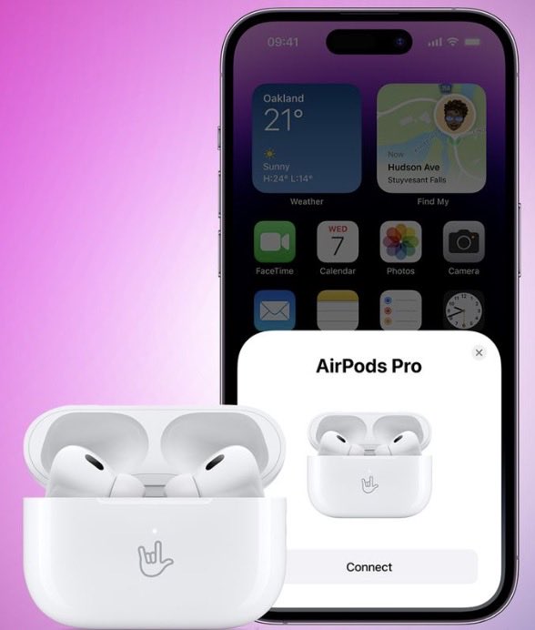 😮

If you get emoji engraving on the new AirPods Pro, the emoji appears in the pairing alert. Which means that info is stored somewhere on your iPhone or the AirPods Pro case. Very cool.

Wonder if an engraved name shows up?

Nice find by <a href="/SamiFathi_/">Sami Fathi</a> 

macrumors.com/2022/09/23/air…