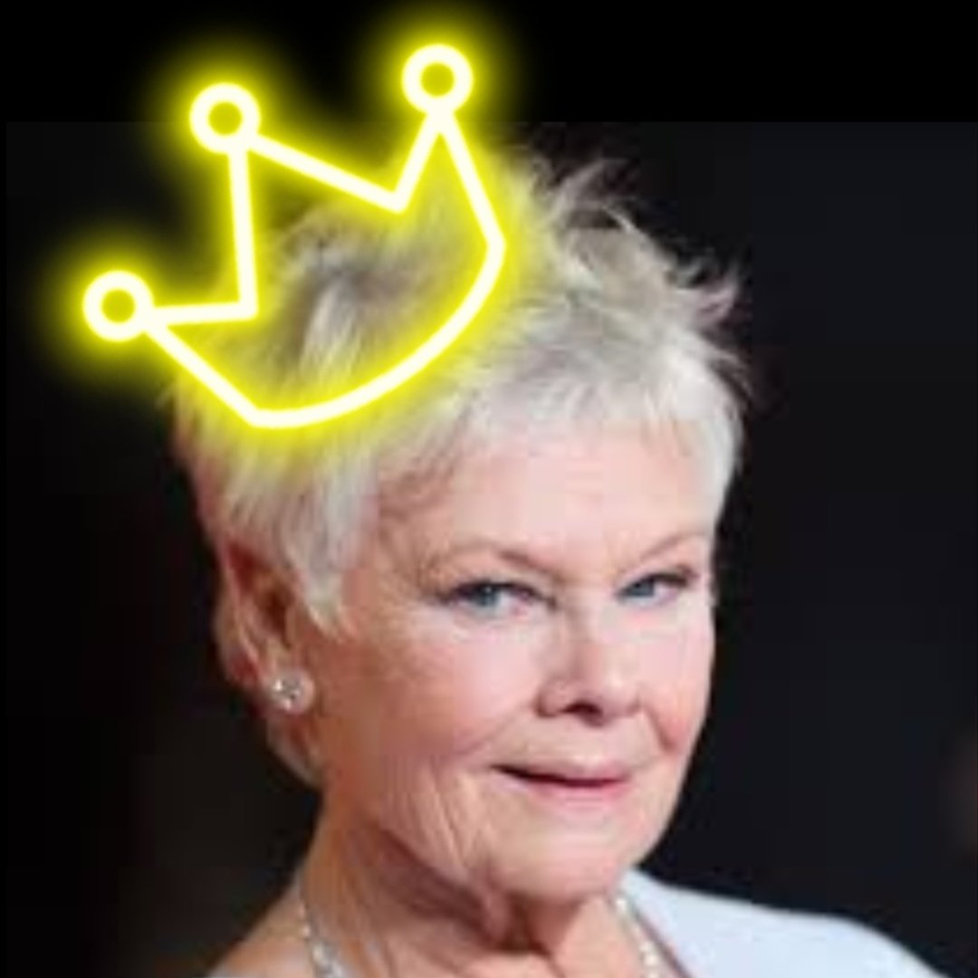 QUEEN Judi Dench tweet media