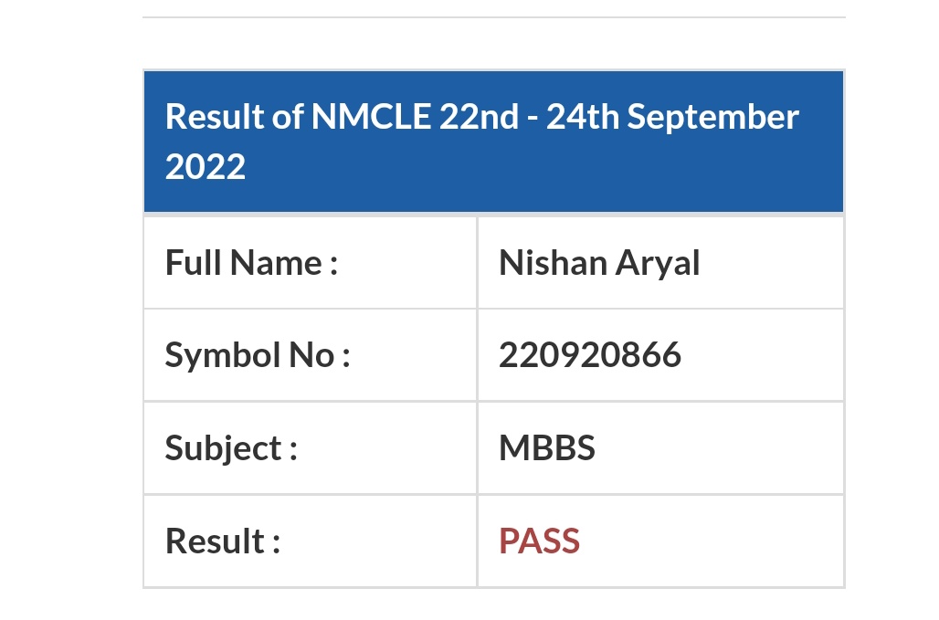 Nishan_LFC's tweet photo. Registered Doctor of Nepal! 😄😄 #NMCLE https://t.co/VO2CVGuCtS