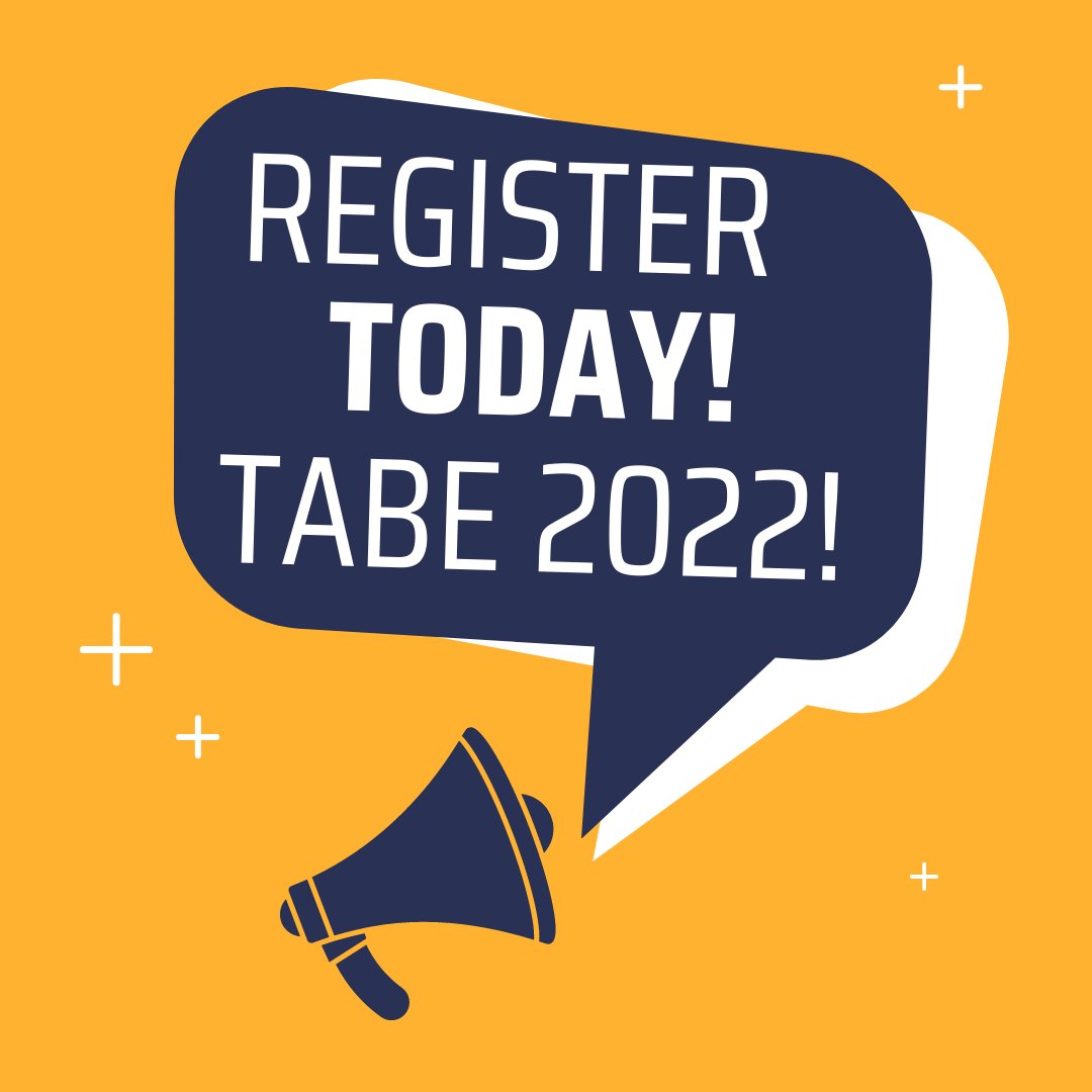 Have you registered to join TABE in Houston, Texas?! Don't miss TABEs 50th anniversary  Register here! ➡️ fs2.formsite.com/TABE/6azjqxvqq…

#BilingualEducatorsUnite #TABE2022 #Houston
