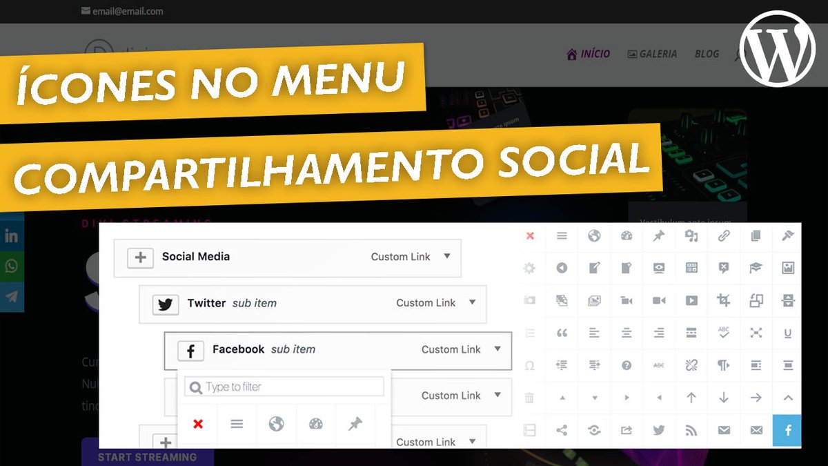 CriandoEstou's tweet photo. Plugin para adicionar ícones no MENU e ícones de compartilhamento na lateral do site | Orbit Fox 😮

https://t.co/Gdg6JPJwPL

#estoucriando #wordpress #plugin #site #Webdesign #Webdesign #tutorial #menu https://t.co/UpXG1wfkIA