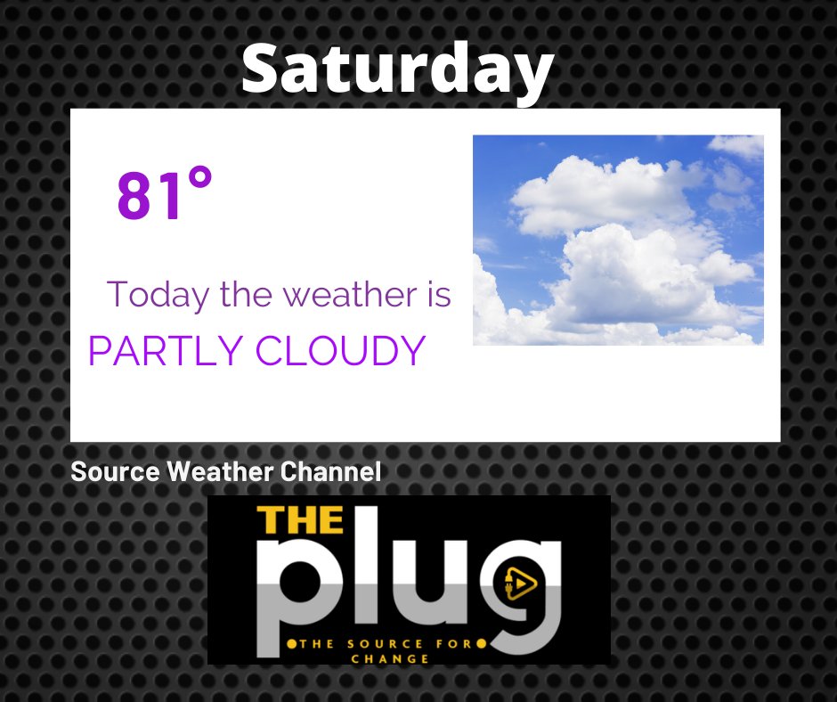 nvyenterprise's tweet photo. Today's Weather Partly Cloudy High of 81°.  #PlugNews #louisvilleweather #plugnetworkonline https://t.co/zxttadpqc0