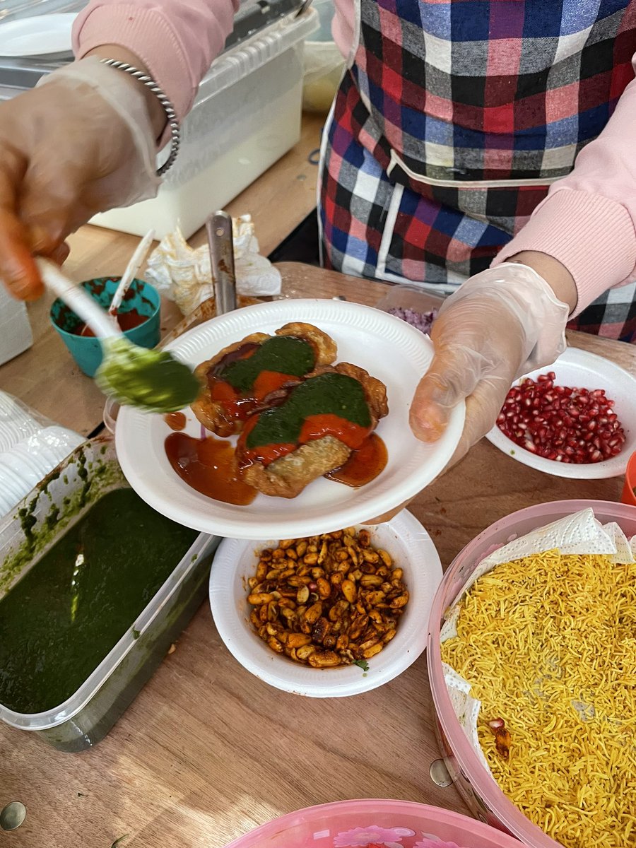 culture shock is getting desi chaat in pardes for £4