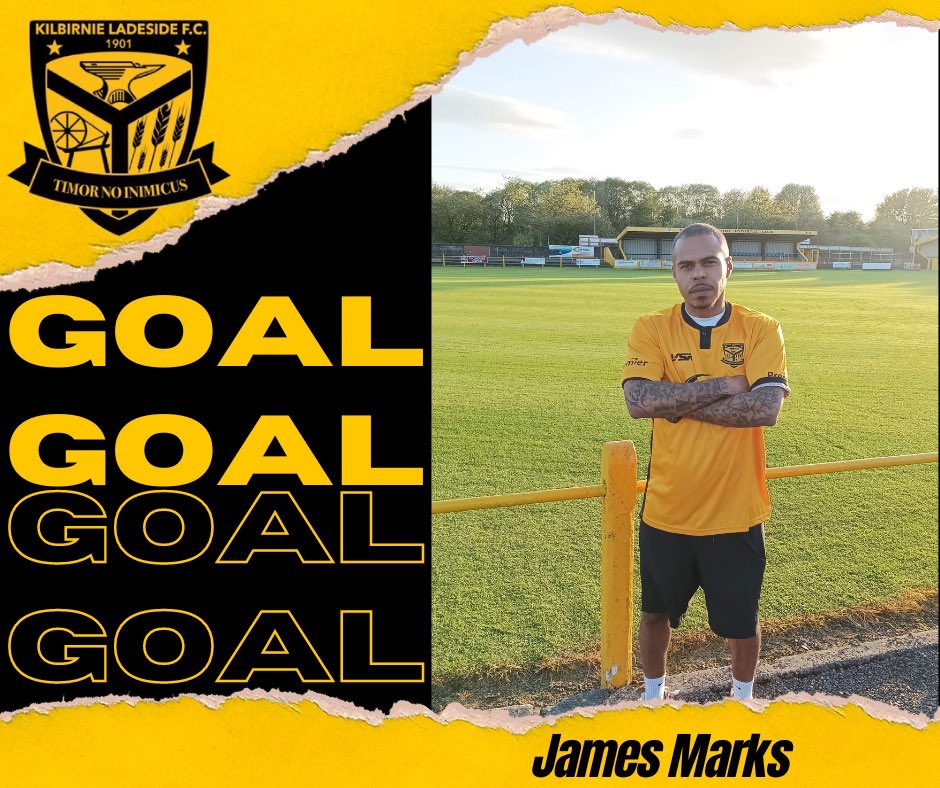 Kilbirnie Ladeside FC (@klfc_official) on Twitter photo Goal!!!!! And it’s Slick with the finish from Danny Bamford header across goal!!!🐝🐝
<a href="/KLFC_official/">Kilbirnie Ladeside FC</a> 2 - 0 <a href="/g_perthshire/">glasgow perthshire fan</a> Goal!!!!! And it’s Slick with the finish from Danny Bamford header across goal!!!🐝🐝
<a href="/KLFC_official/">Kilbirnie Ladeside FC</a> 2 - 0 <a href="/g_perthshire/">glasgow perthshire fan</a>