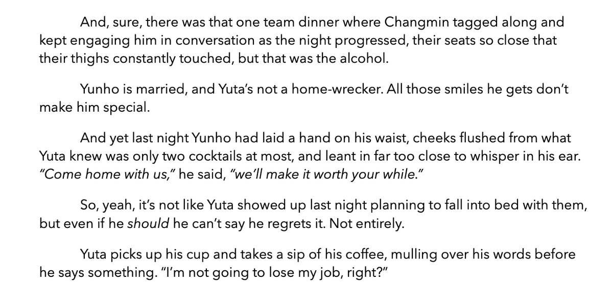 marsxholic's tweet photo. @teacuptaeil if I don't finish my hominyu fic by the end of october I am actually going to go insane. tysm for giving me an excuse to write for my ultimate rarepair in the meantime 😩❤️ https://t.co/OwZ3h1lgcY