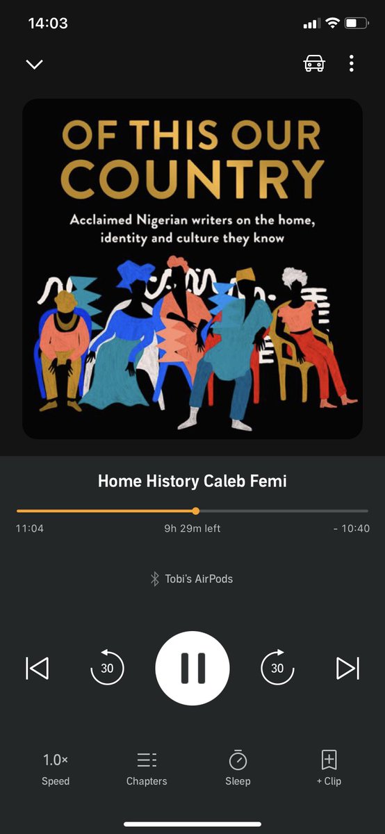 EyinadeTobi's tweet image. Saturdays are for reading. So far, Ayobami Adebayo’s essay has been the most poignant for me. 

Still reading. Hopefully another surpasses it. 
#ofthisourcountry