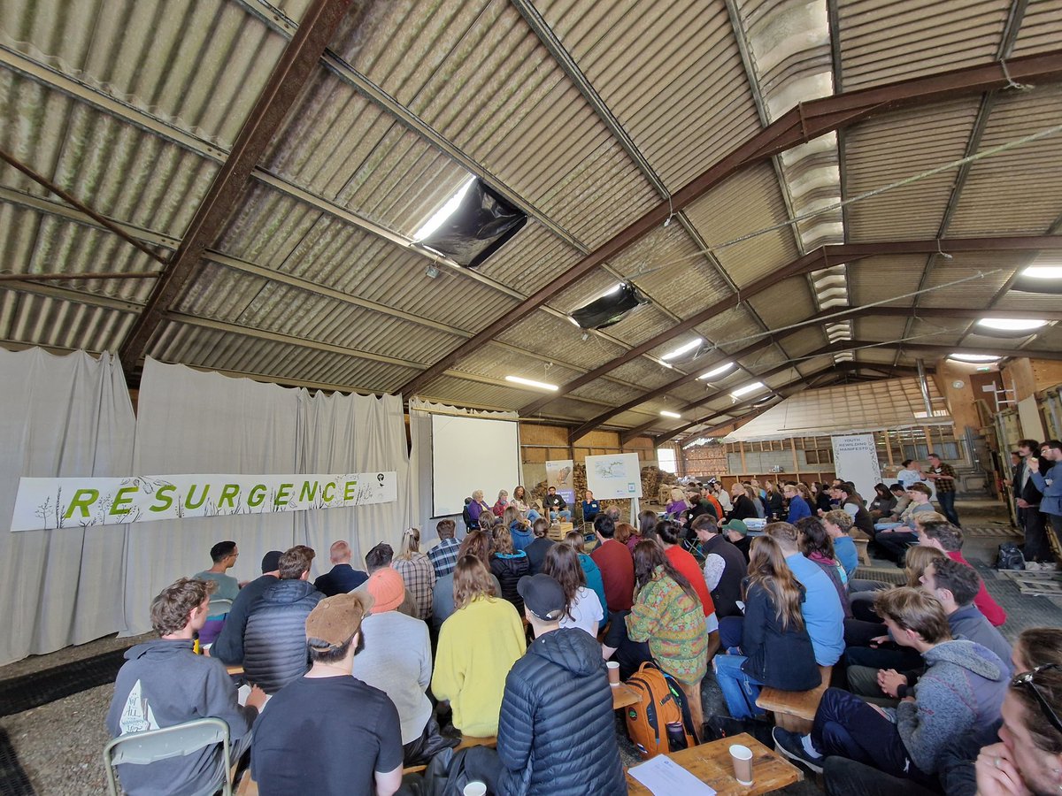 Hannah Needham (@hannahrewilding) on Twitter photo It's finally here! 100 people gathered together for our youth rewilding summit. Greeted by sunshine and storks ☀️ #ResurgenceYouthSummit - a joint <a href="/HealRewilding/">Heal Rewilding</a> @youngwilders_ <a href="/KneppWildlandFd/">Knepp Wildland Foundation</a> event 🙌 It's finally here! 100 people gathered together for our youth rewilding summit. Greeted by sunshine and storks ☀️ #ResurgenceYouthSummit - a joint <a href="/HealRewilding/">Heal Rewilding</a> @youngwilders_ <a href="/KneppWildlandFd/">Knepp Wildland Foundation</a> event 🙌