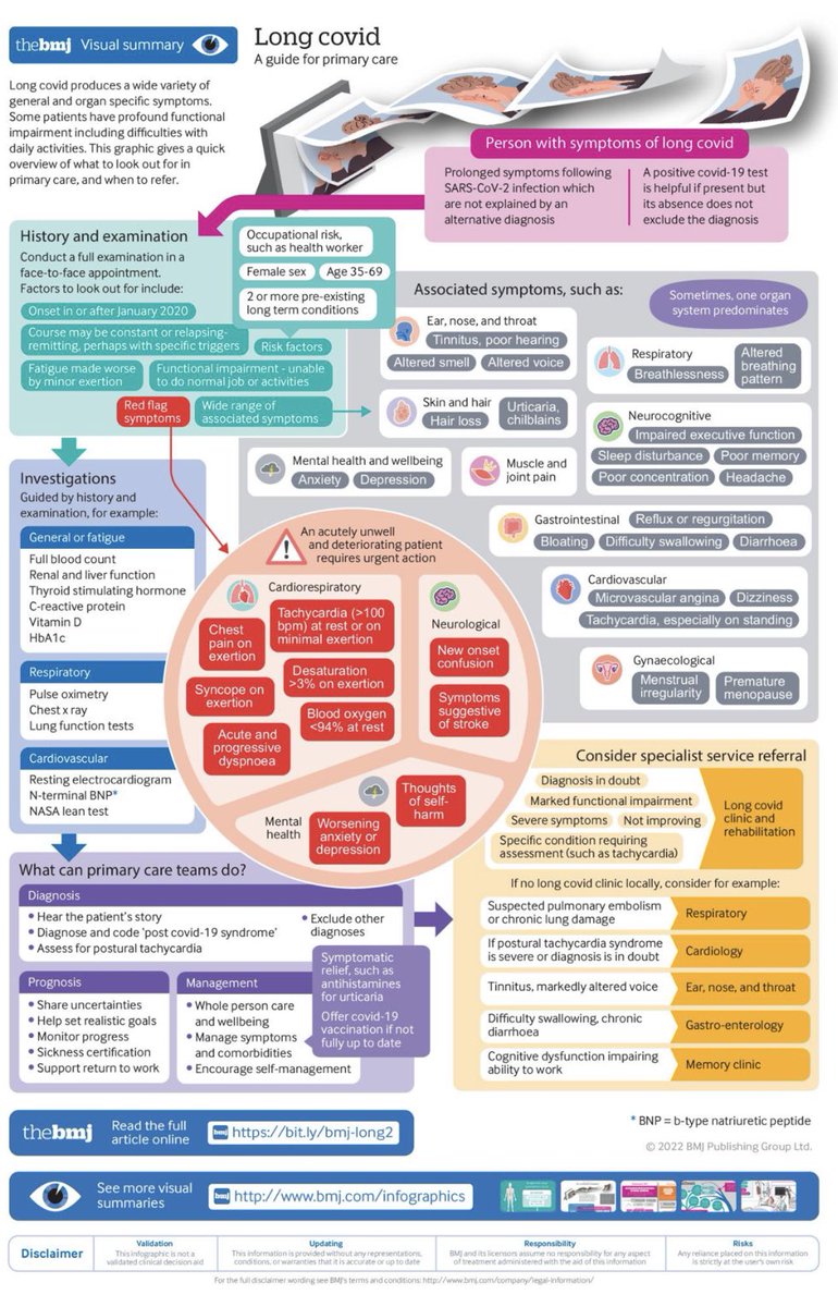 sandralopezleon's tweet photo. 🦠 NUEVA Guía #LongCOVID 

➡️Diagnósticos
➡️Tratamientos
🚨Signos de alarma de cuando buscar ayuda médica urgente 

https://t.co/Jm3q0CnsHk https://t.co/yXG2DbBeSe