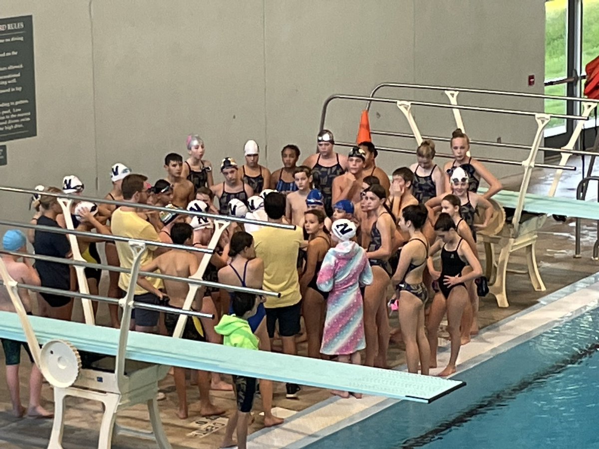 MandySLynch's tweet photo. Can’t wait to watch these Narwhals kill it in the pool today!! @CNSwimming https://t.co/JK5YKFoPi8