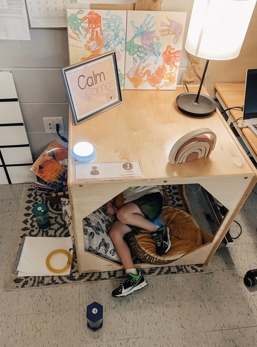 We have been working hard on creating calming spaces as a proactive strategy.  Following explicit teaching about feelings and strategies for self-regulation, we want Ss accessing this space before they are escalated, not after. How can we shift from reactive to proactive?