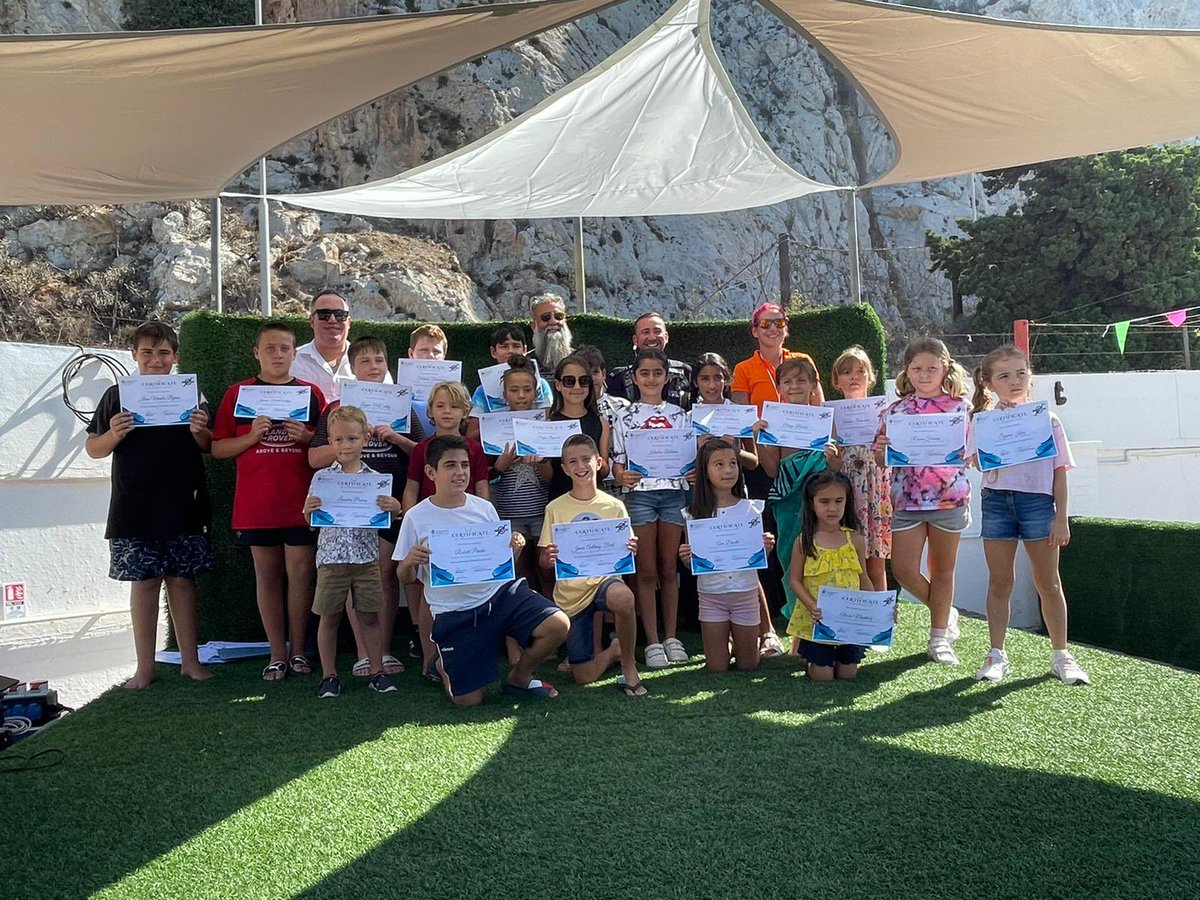 PBalban's tweet photo. Parents giving great feedback on the return of @pedalreadygib cycling proficiency courses. Thanks to the instructors, helpers, parents and of course the 50 children that joined. We will be back #gibraltar #ecofestival #cycle #bicycle #proficiency @BikeabilityUK @OutspokenTrain https://t.co/0MrQN7wPkj