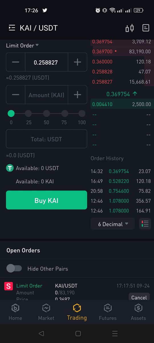 Mkrishnar's tweet photo. @BitrueOfficialT @BitrueOfficial 
What is happening in ur website. please check and clear i am not able to sell my coins. https://t.co/aveCeUVPqo