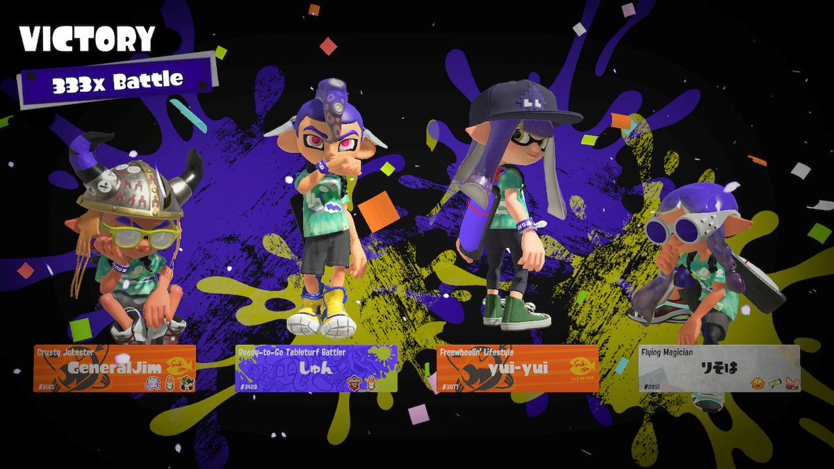 BoothOperator's tweet image. Let's go! 333x #Splatfest #Splatoon3
