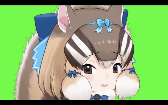 ジェネットに何のホラーさせようか考えてる顔 #シマリスらいぶ 
