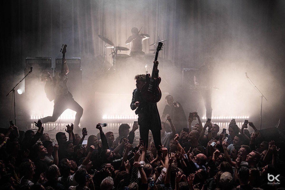 ❤️ Merci Mulhouse, c'était incroyable de vous retrouver ! Ce soir, on joue à Lyon, pour la première fois au Transbordeur en l'excellente compagnie de Lysistrata, MNNQNS, Bandit Bandit, 𝗪𝗜𝗭𝗔𝗥𝗗, Johnnie Carwash, PARK et Aratan N’Akalle ! Photo : Brice Kieffer