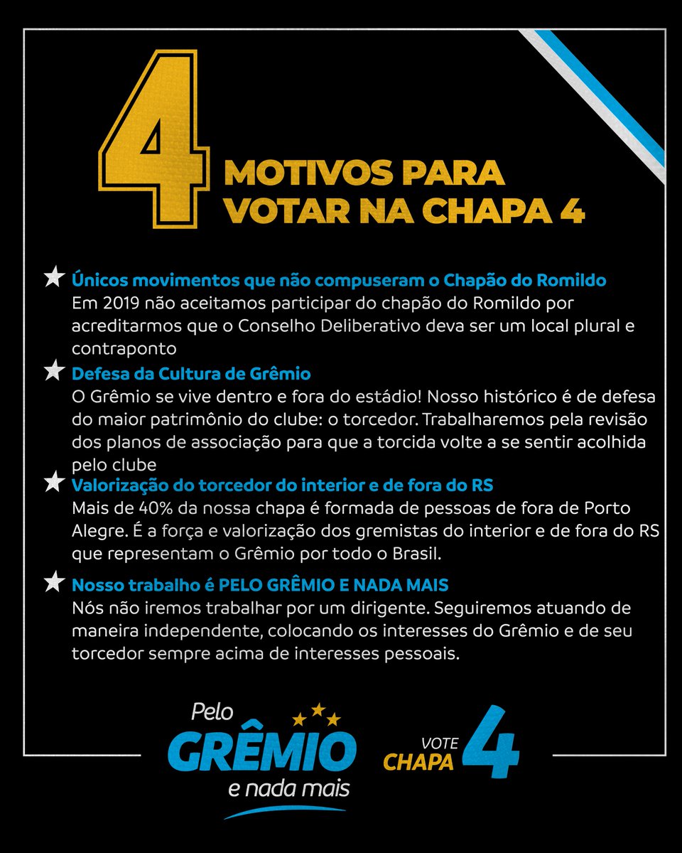 aquipelogremio's tweet photo. @rafapfeiffer @GuaibaEsporte #VoteChapa4 #PeloGremioeNadaMais https://t.co/LHdnxOnJzF